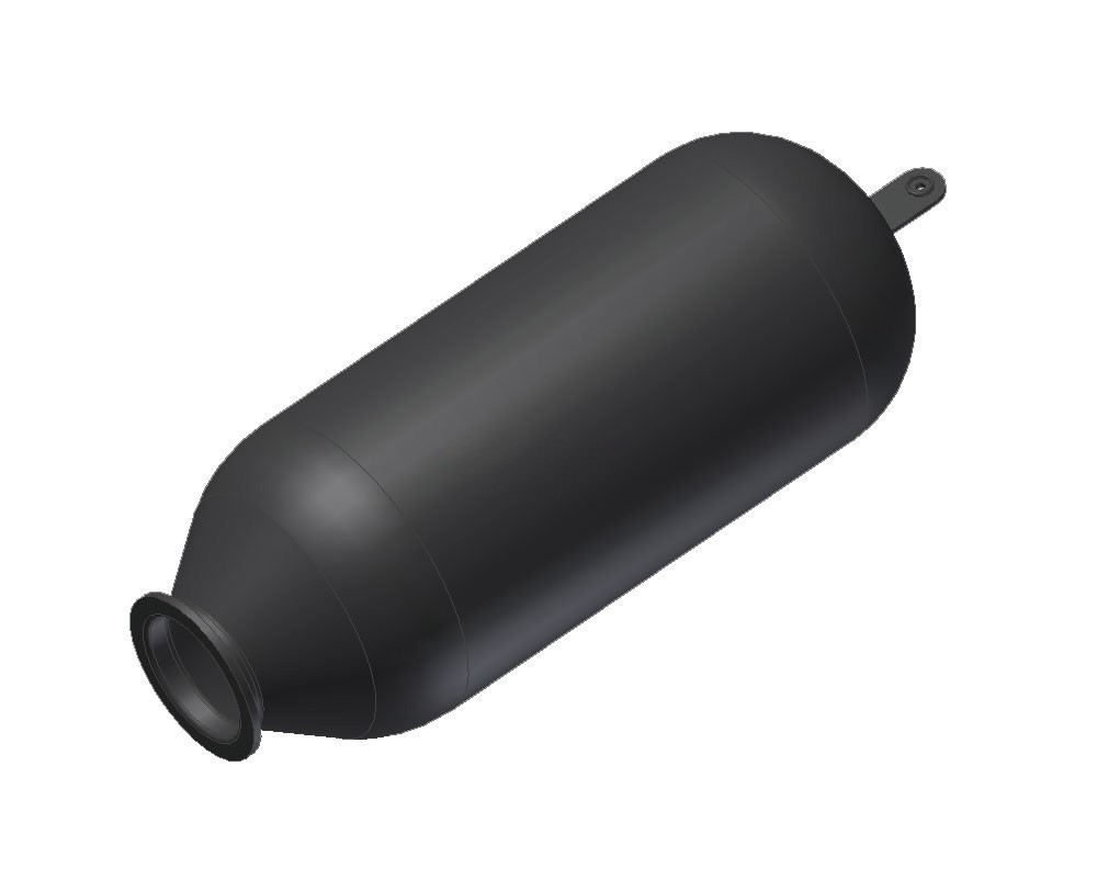 F0A0200 Мембрана для гідроакумулятора 60/80/100л EPDM Ø90 (з хвостом непрохідна) SeFa S.R.L. Італія