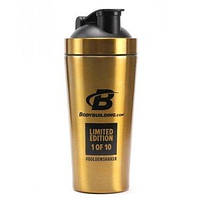 Сталевий шейкер Biotech Bodybilding Shaker Gold 750 ml