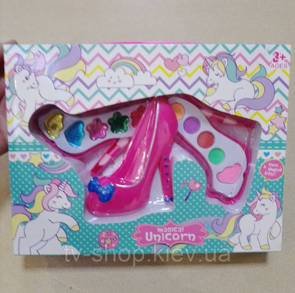 Набір дитячої косметики Туфелька, 2 яруси, фото 1