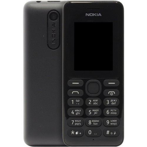 Nokia 108 2 SIM кнопковий мобільний телефон Black 950 мАг, фото 1