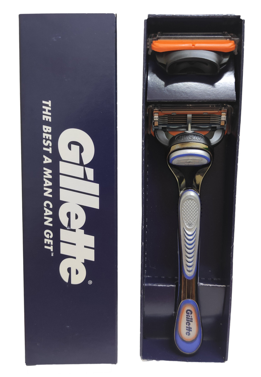 Станок Gillette Fusion (2) в коробці, фото 1