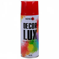 Краска оранжевая 450мл акриловая Decor Lux NOWAX ( ) NX48021-NOWAX