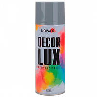 Фарба темно-сіра 450мл акрилова decor lux NOWAX NX48019-NOWAX