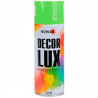 Краска светло-зеленая 450мл акриловая Decor Lux NOWAX ( ) NX48027-NOWAX