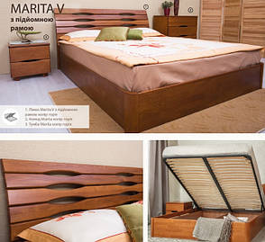 Ліжко Маріта V з підйомним механізмом фабрика Олімп, фото 2