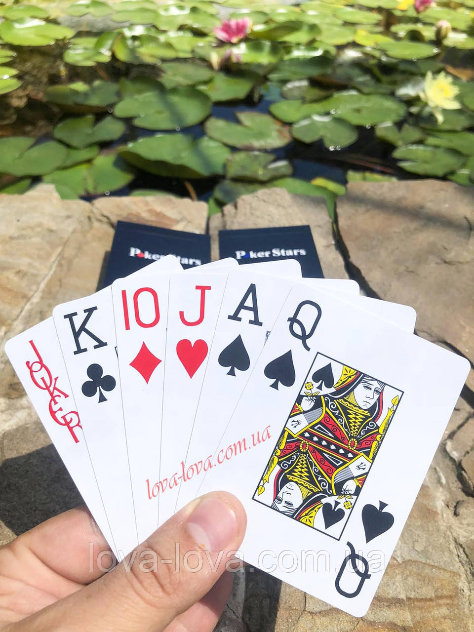 Пластикові гральні картки для покера Poker Stars 54 шт. високої якості
