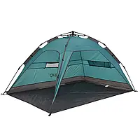 Палатка туристическая двухместная для отдыха Uquip Buzzy UV 50+ Blue/Grey