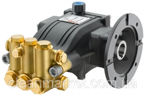HAWK NHDP 1520CL (15 л: 200 барів) плунжерний насос (помпа) високого тиску з фланцем, фото 1