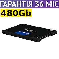 480GB SSD диск Goodram CL100 (Gen.3), твердотельный ссд 2.5" накопитель 480 гб для ПК и ноутбука