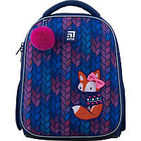 Рюкзак школьный каркасный Kite Education Fox K22-555S-1 + Гарантированный ПОДАРОК