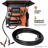 Заправочная станция для дизеля Bigga Gamma DC80-24 с расходомером, 24 вольта, 80 л/мин