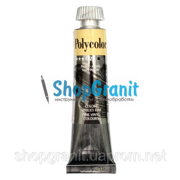 Акриловая краска Polycolor 20мл 021 слоновая кость Maimeri Италия для ...