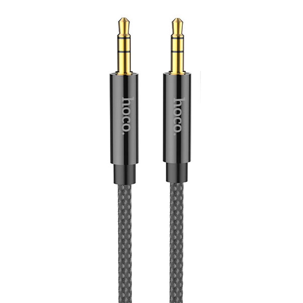Кабель Hoco AUX UPA19 AUX audio cable ( L-1M ) Black