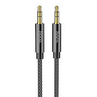 Кабель Hoco AUX UPA19 AUX audio cable(L-1M) Black