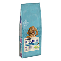 Сухой корм Purina Dog Chow Puppy Lamb для щенков со вкусом ягненка 2.5 кг