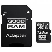 Картка пам'яті GoodRAM MicroSDXC 128 GB UHS-I Class 10 + SD-adapter (M1AA-1280R12)