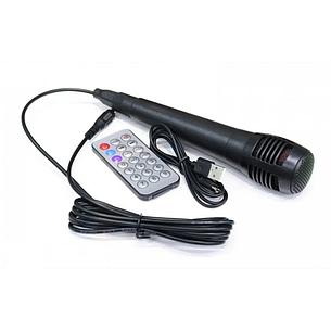 Музична Колонка Bluetooth S8007 з мікрофоном і LED, фото 3