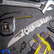 Розкладний ніж SOG Escape FL (Carbon/Graphite), фото 3