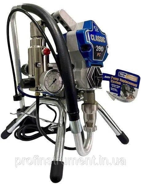 Професійний фарбувальний агрегат Graco 390 PC Classic (1.8 л/хв 650 Вт)