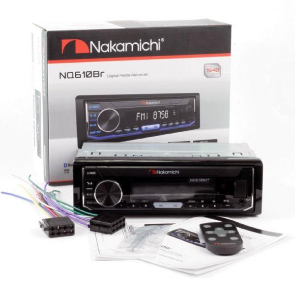 Купить Nakamichi Магнитола 1DIN Nakamichi NQ610BR с модулем Bluetooth ...