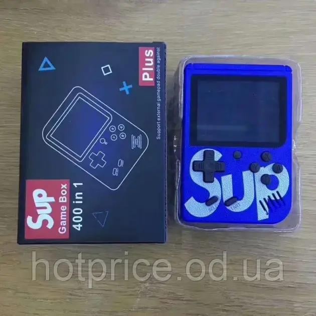 Карманная портативная игровая консоль приставка SUP Game Box с джойстиком 400 8-битных игр [ОПТ] - фото 3 - id-p1645018361