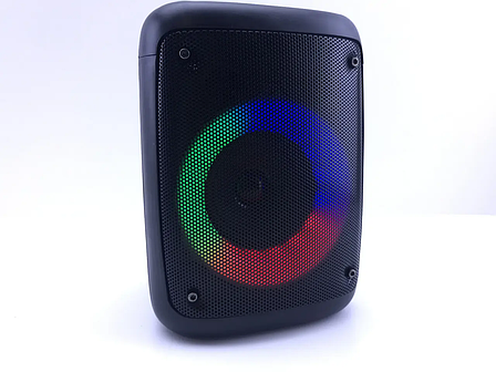 Музична портативна колонка Bluetooth AM-302 з LED, фото 1