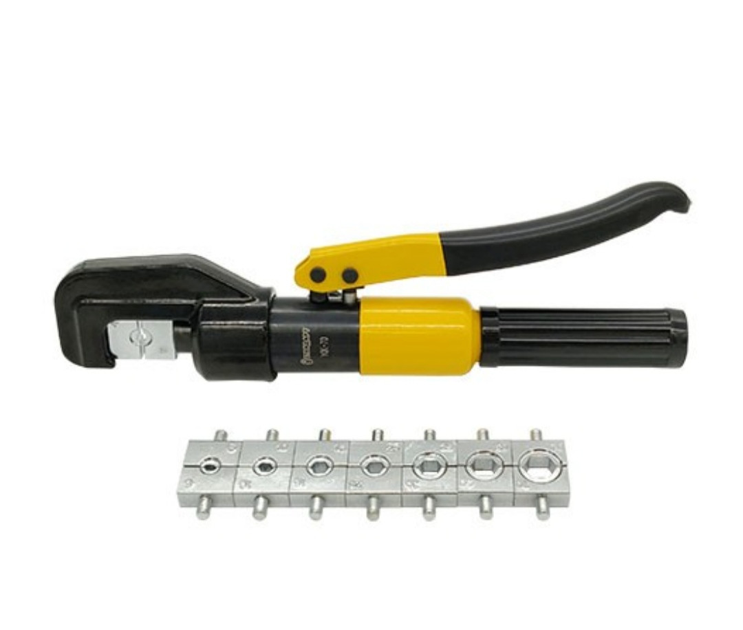 Прес-кліщі гідравлічні 4-70 мм для опресування кабельних наконечників і гільзу СТАНДАРТ HCRT0070