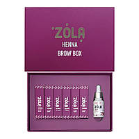 Хна Бокс Henna Box набор Zola 6шт по 5г