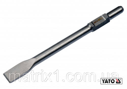 Долото плоске YATO : HEX, L= 410 мм, w= 35 мм