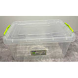 Контейнер харчовий для сипучих продуктів 5,0 л Ал-Пластик Premium №06, фото 2