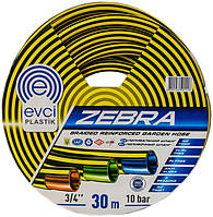 Шланг для полива армированный d- 3/4&apos;&apos; 30 м Evci Plastik Zebra (2-слойный)