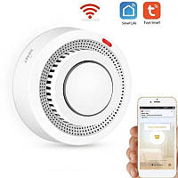 Wifi датчик дыма Tuya Wifi Smoke Detector, с сиреной и оповещением на смартфон