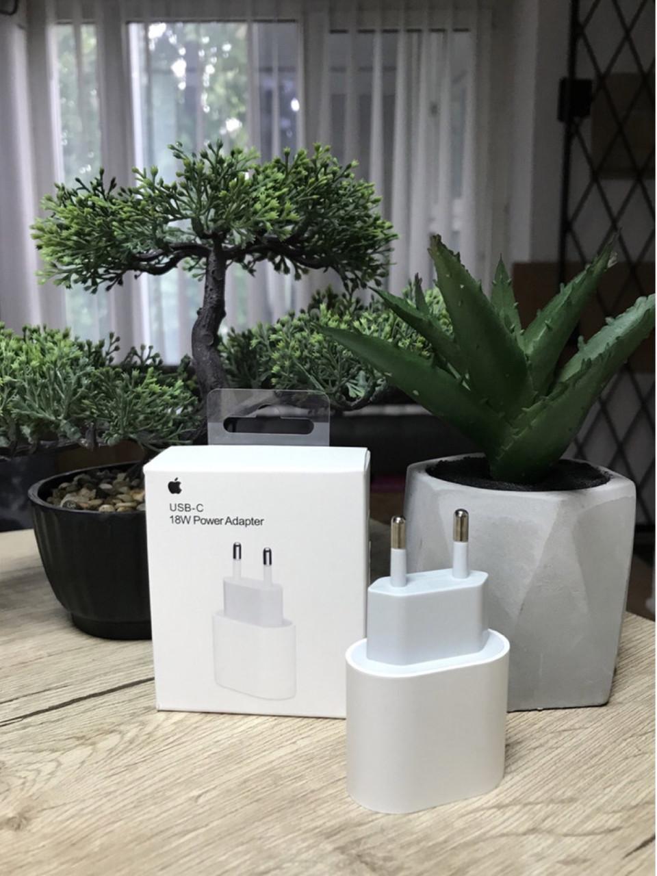 Адаптер USB-C 18W для швидкої зарядки iPhone Power Adapter 18 Вт
