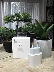 Адаптер для швидкої зарядки Apple iPhone Power Adapter USB-C 18W, фото 2