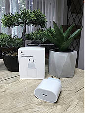 Адаптер USB-C 18W для швидкої зарядки iPhone Power Adapter 18 Вт, фото 5
