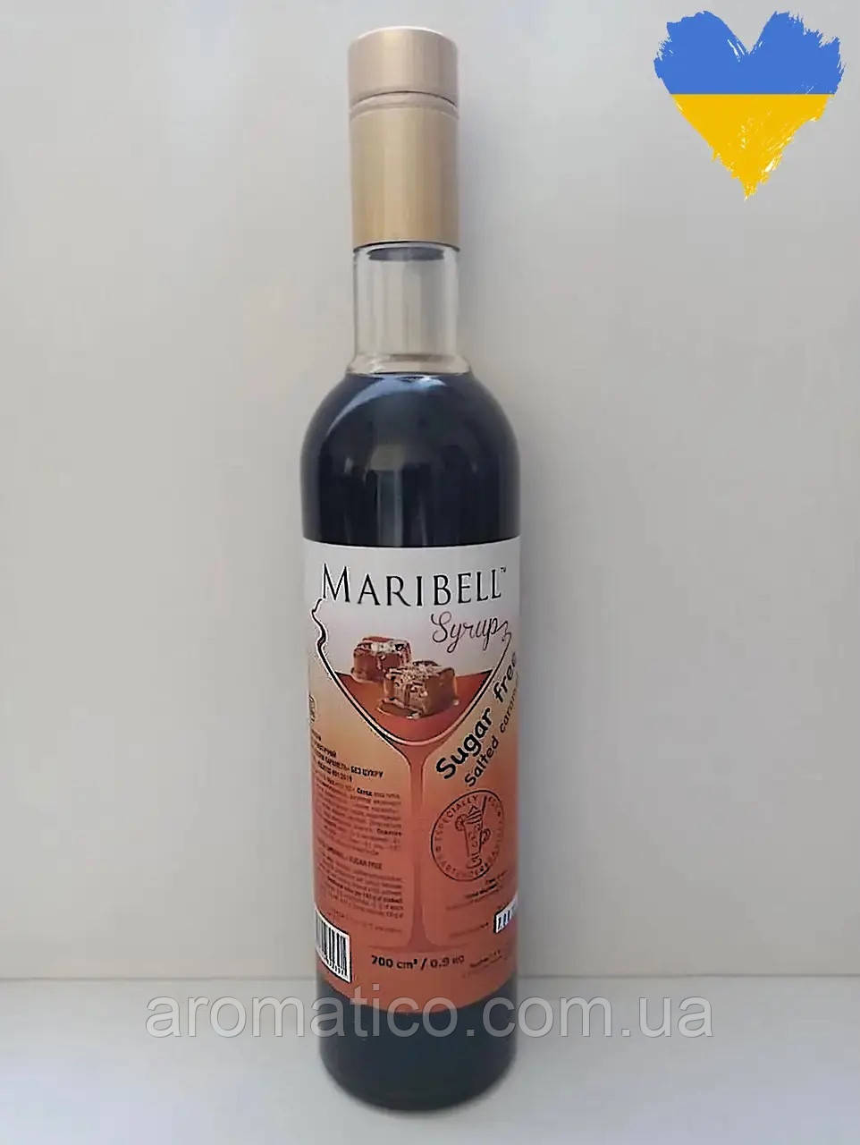 Сироп TM Maribell Солона карамель (без цукру)