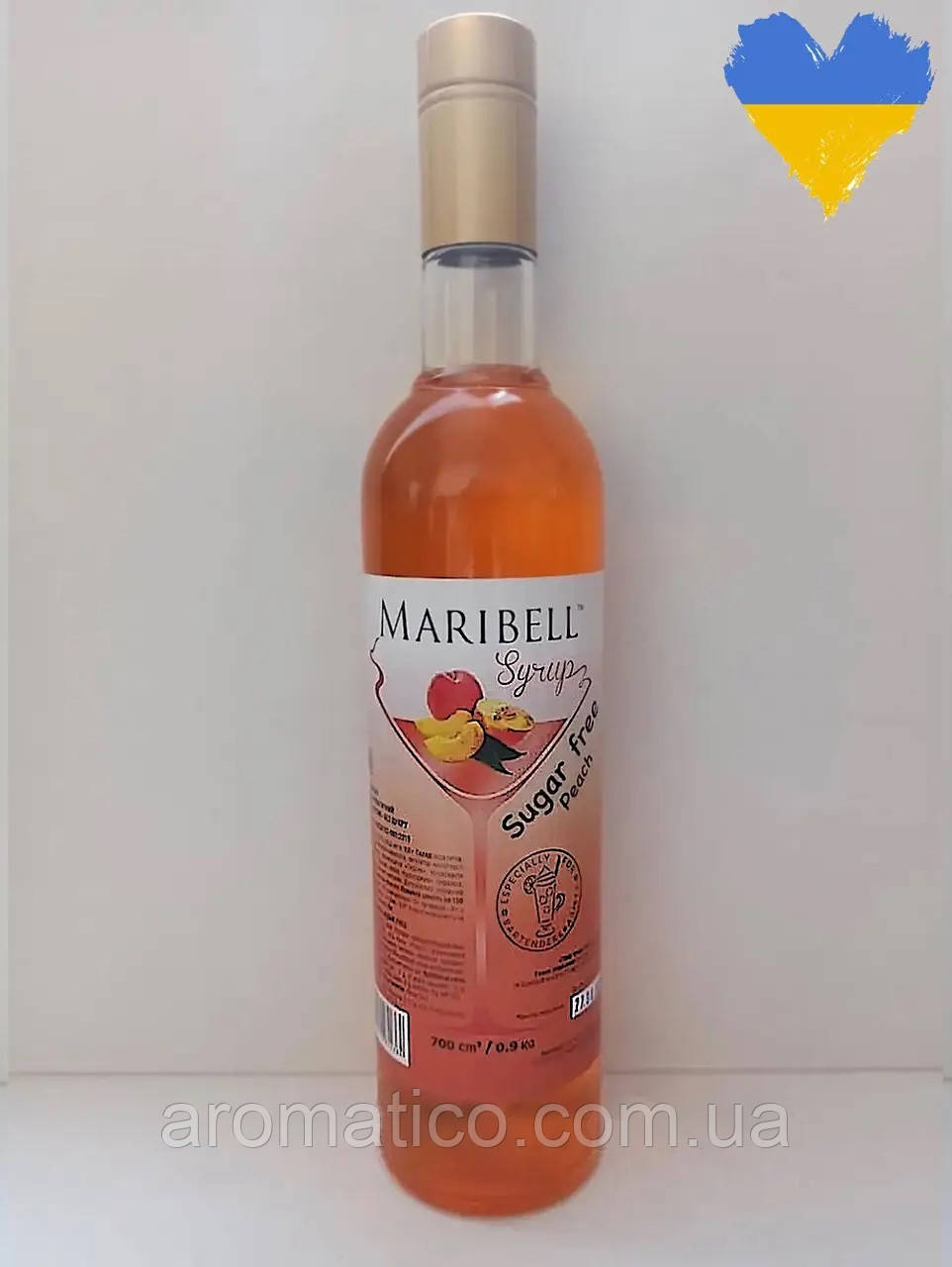 Сироп TM Maribell Персик (без цукру)