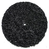 Круг зачистной корал без основы черный мягкий Polystar Abrasive d-125 мм