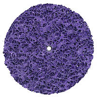 Круг зачистной корал без основы фиолетовый жесткий Polystar Abrasive d-100 мм