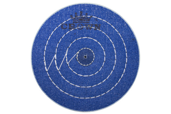 Круг мусліновий синій CROWN d-100 мм, 50 слоїв