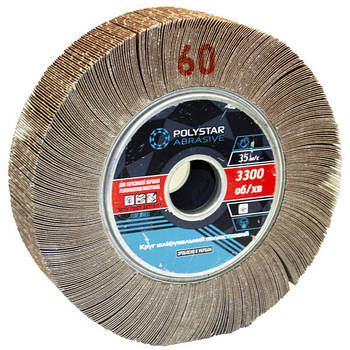 КШЛ Круг шліфувальний пелюстковий 200х50х32 мм, P60