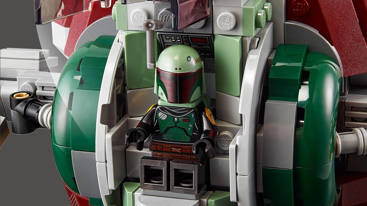 Купить LEGO ЛЕГО Star Wаrs Звездолет Бобы Фетта 75312 (593 деталей ...