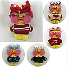 М'яка Іграшка Каченя в окулярах Lalafanfan 30см мікс, фото 4