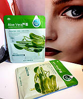 Тканевая маска с экстрактом алое вера Hchana Aloe Vera Moisturizing and Smoothing Mask Y4847