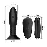 Анальне пробка Mr Play RC Vibrating Butt Plug Black, фото 5