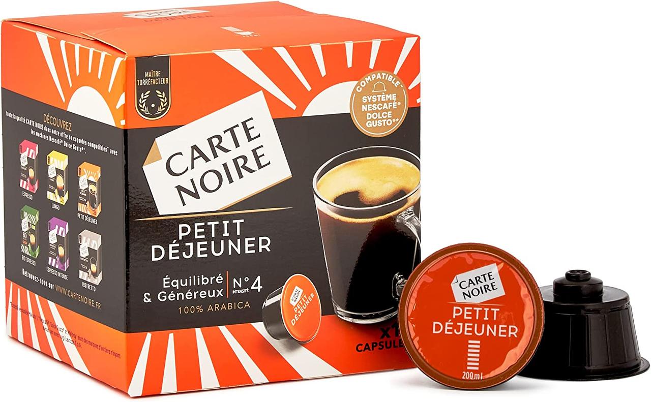 Café Petit Déjeuner - Capsules Espresso Compatibles Dolce Gusto