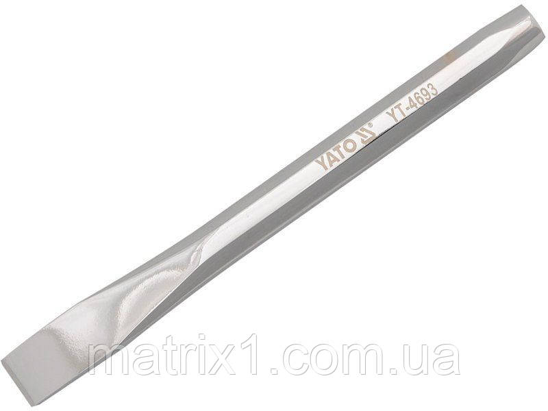 Зубило плоске YATO: L= 130 мм. Cr-V (Польща)