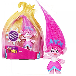 Trolls Poppy Collectible Figure - троль Поппі 10 см (троль Трояндочка, Hasbro C2780)