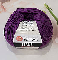 YarnArt Jeans 50 фіолетовий