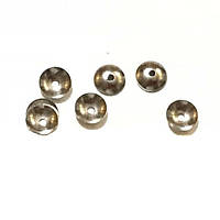 Шапочка для намистин Finding Обіймач для намистин Метал Нержавіюча сталь 5 мм